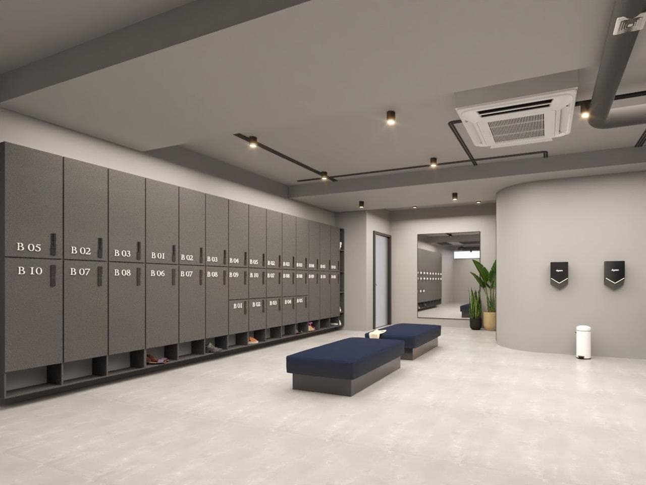 The lockers