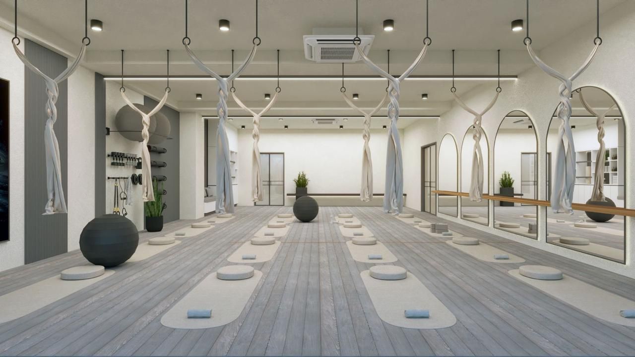The yoga studio